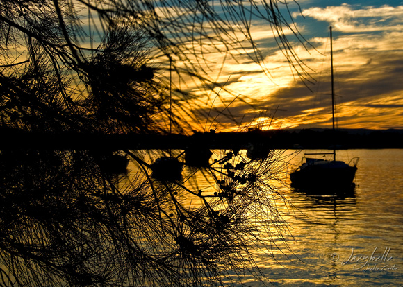 Yacht Sunset Noosa River 2