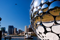 Golden Casket Light Sphere, Brisbane Festival 2011 (10 of 11) copy