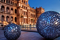 Sphere Sculptures, Brisbane Square