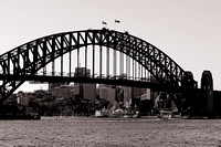 120803 Sydney Harbour Bridge 1 B&W