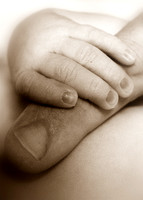 Newborn fingers.  I can still remember the first time you held my hand, you were only a baby.