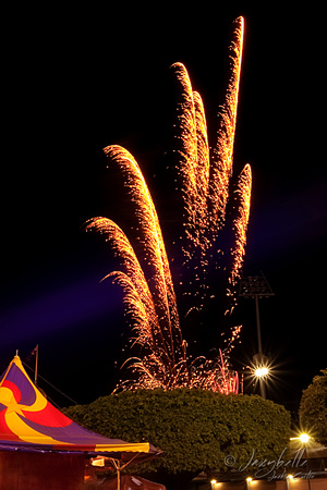 Brisbane Ekka Fireworks 2011