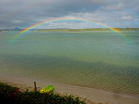 Rainbow over Noosa River