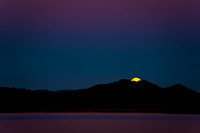 Perigee Full Moon Rising 6th May 2012