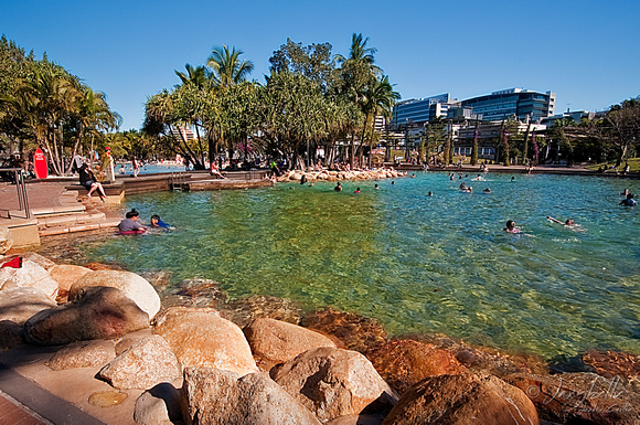 Brisbane Southbank Lagoon