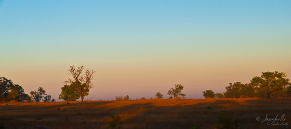 On the way to Katherine NT just after sunrise