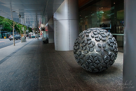 Brisbane City Council Building Sculpture