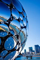 Golden Casket Light Sphere, Brisbane Festival 2011 (2 of 11)