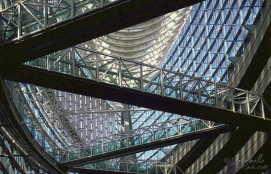 Glasshall of the International Forum Building Tokyo